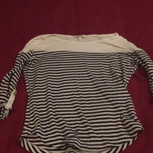 Papaya black and white stripes